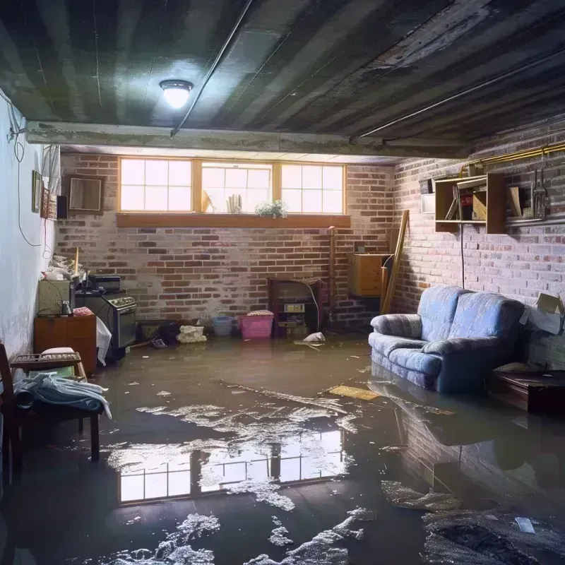 Flooded Basement Cleanup in Lyndhurst, VA